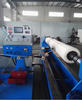 Rubber roller winding machine