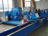 Rubber roller winding machine